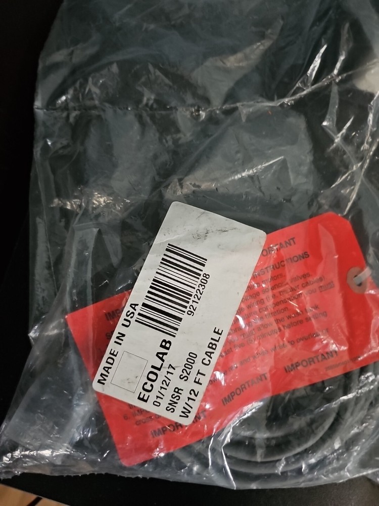 Ecolab Snsr S2000 W/12 FT Cable