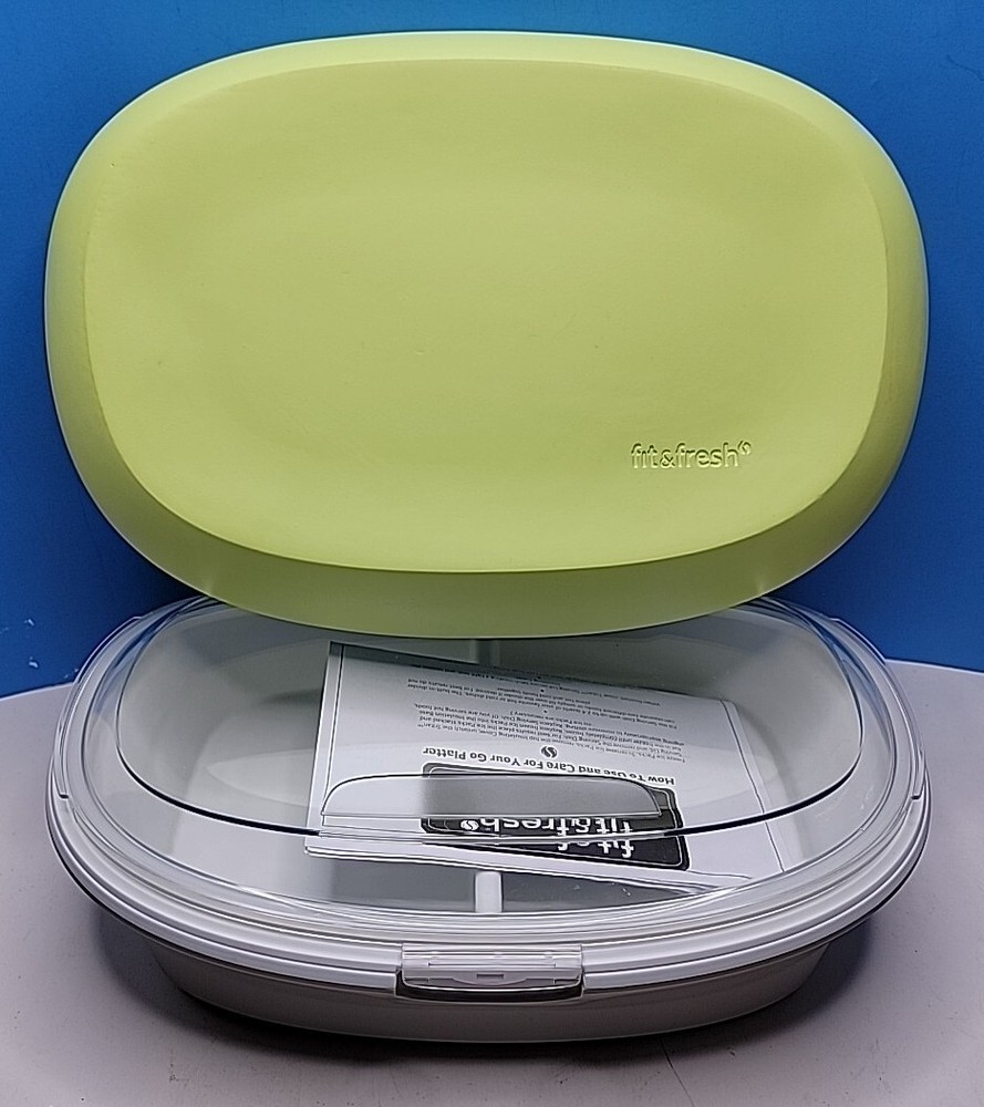 Fit & Fresh Gatherings Insulated Serving Platter