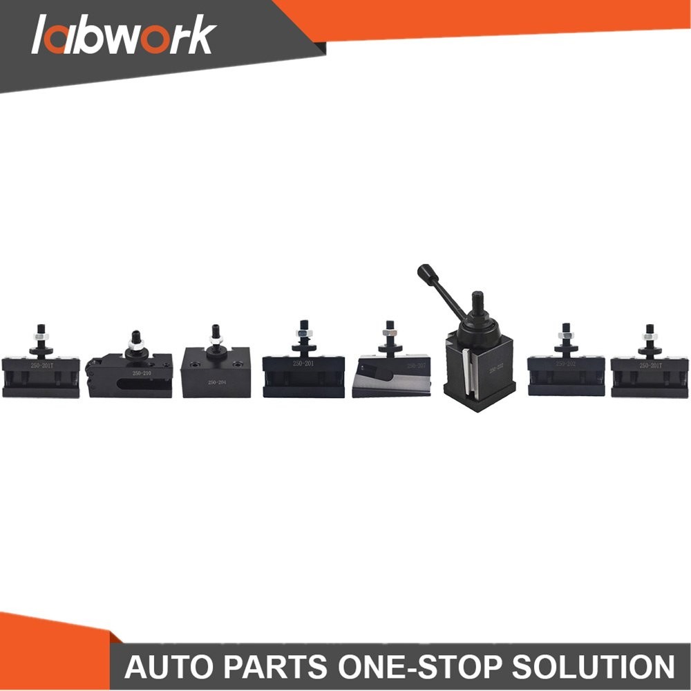 Labwork 7 Pack BXA 250-222 Wedge Type Tool Post For Lathe 10 - 15" Tool Holders