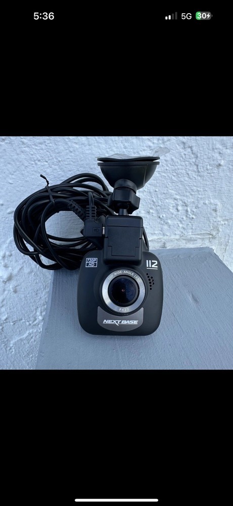 Nextbase 112 Lite Dash Cam 720p HD Car Camera w/ G-Sensor Parking Mode