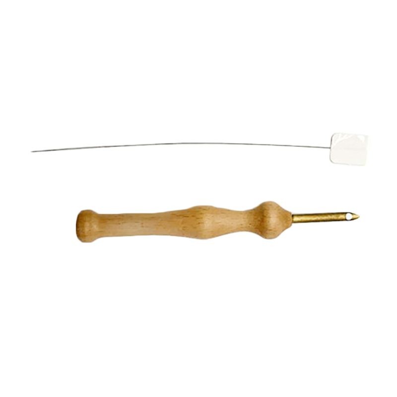 Project for DIY Craft Stitching Applique Embellishment Punch Needle Threader