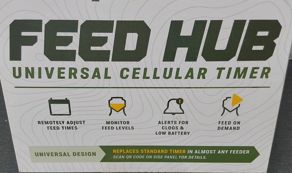 Moultrie Mobile Feed Hub Universal Cellular Timer/Remote Adjust Feed Times - NEW