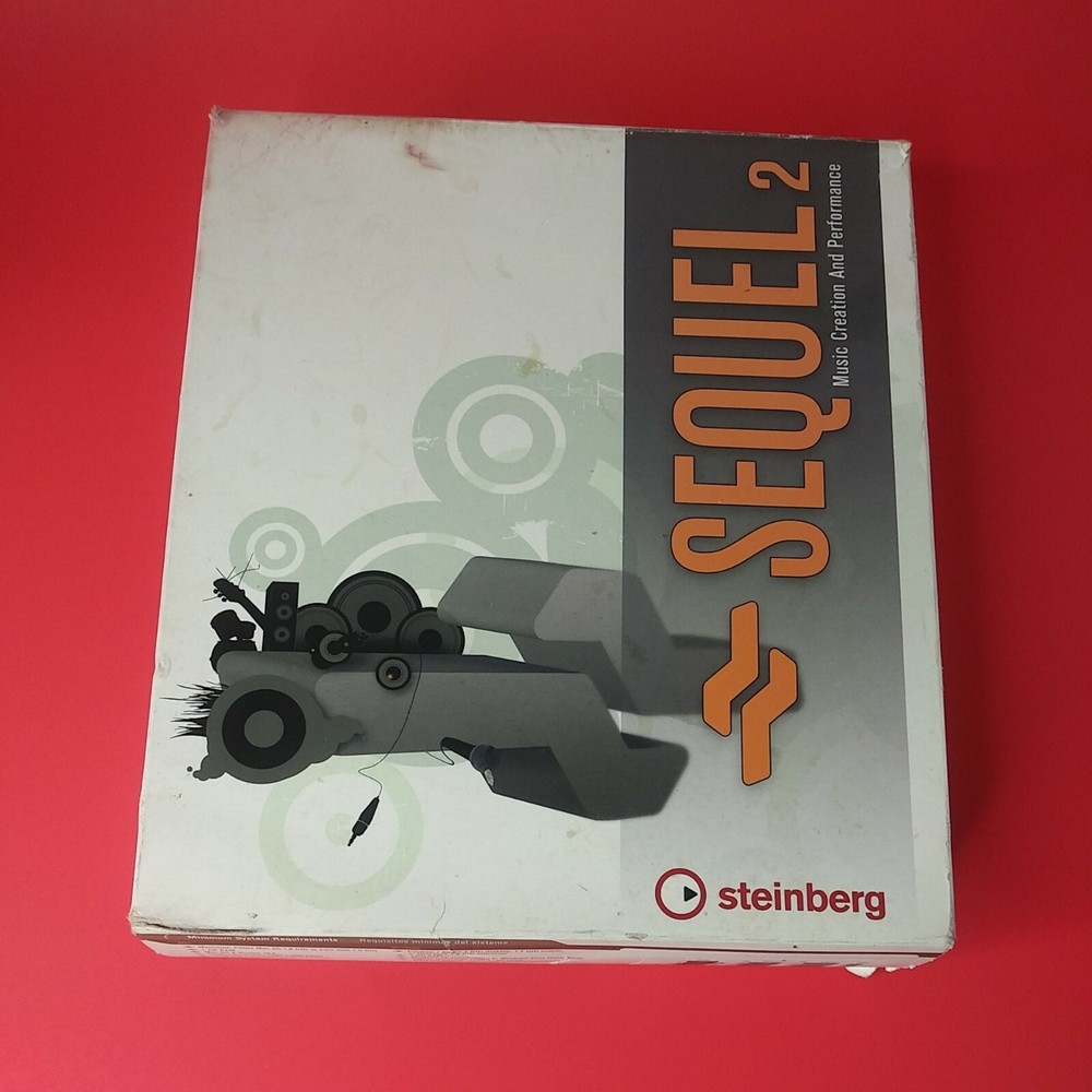 Sequel 2 Music Creation Performance Recording Software Steinberg Sequel2 TESTED