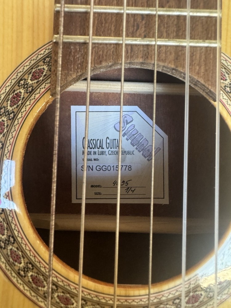 Strunal Classical Guitar 4655- Made in Czech Republic
