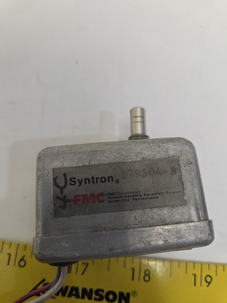 FMC Syntron 179504-B Speed Controller