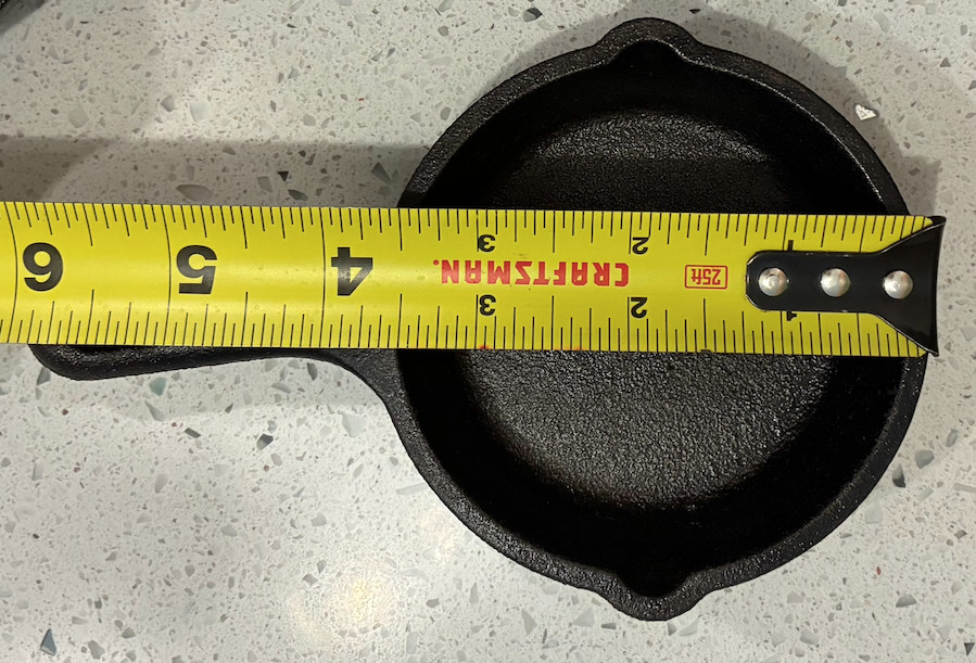 Vintage Lodge Cast Iron Mini Skillet Set of 3 USA LMS Small Fry Pans Estate Find