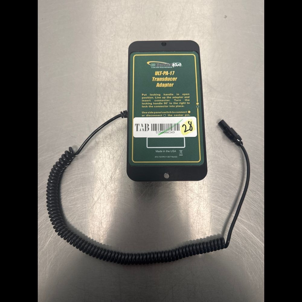 BC Biomedical ULT-PA-17 Transducer Adapter for Leakage Tester