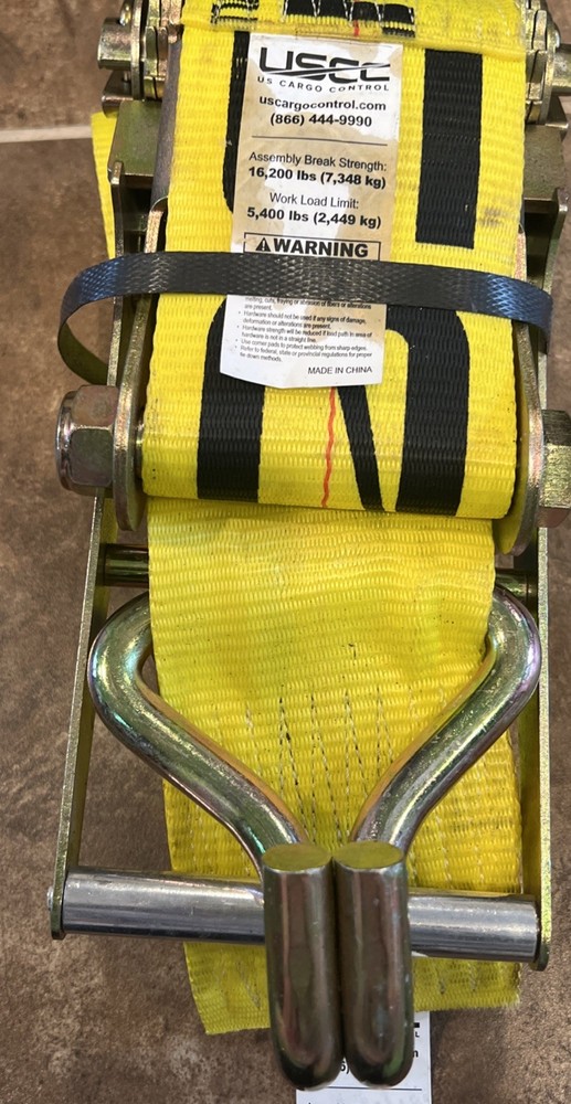 USCC Cargo Control Strap 16,200 Lb