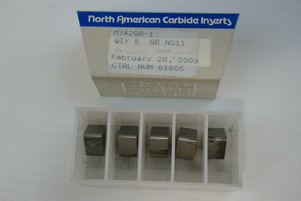 North American Carbide Cutting Inserts M34208-1