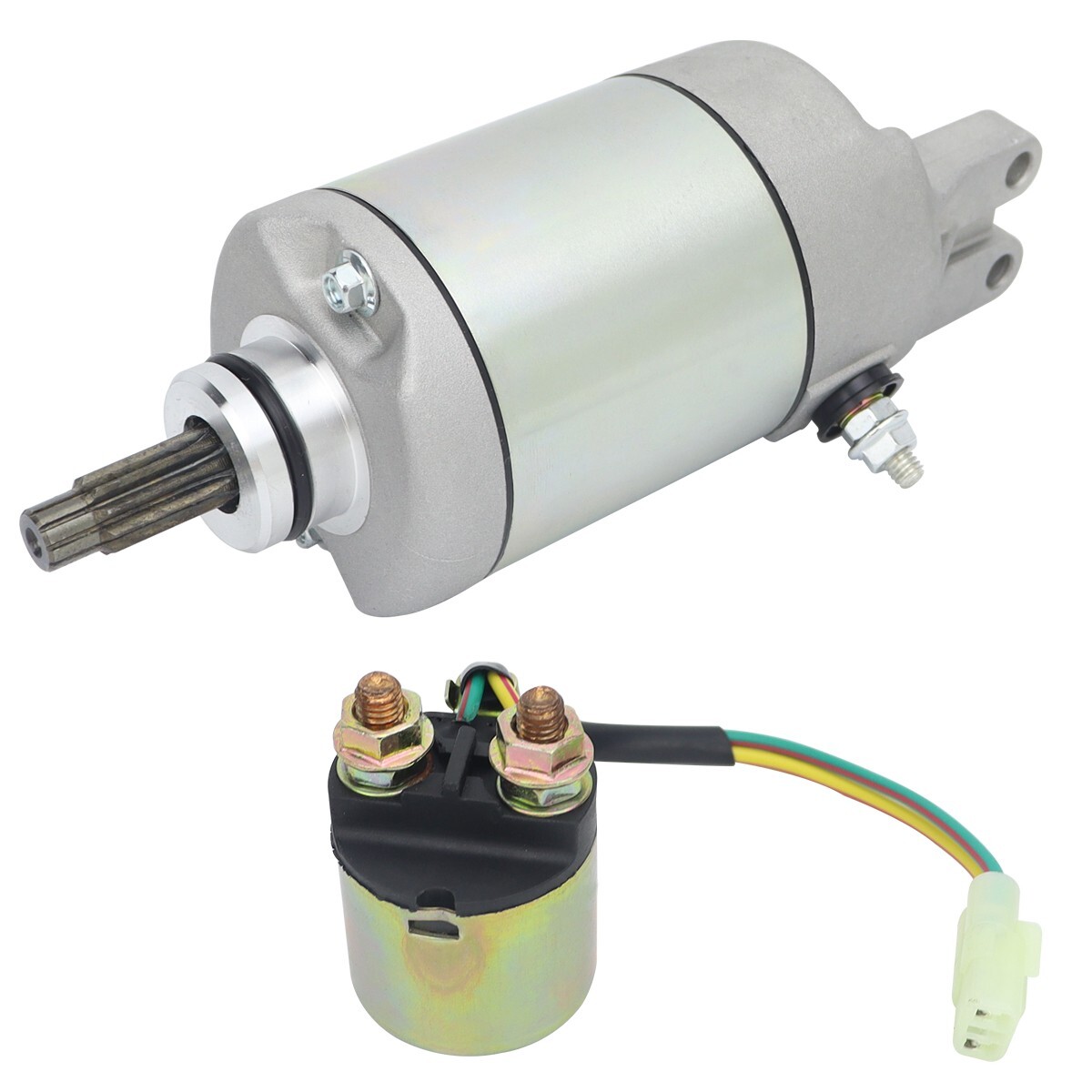 Starter & Relay for Honda 400 450 500 TRX400FW TRX450 TRX500 31200-HM7-A41 18638