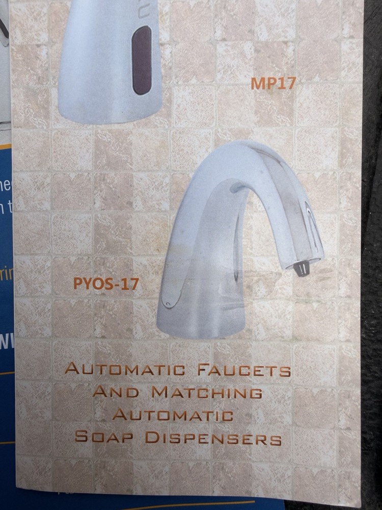 MAC Faucets Automatic Faucet & Soap Dispenser Set PYOS-17