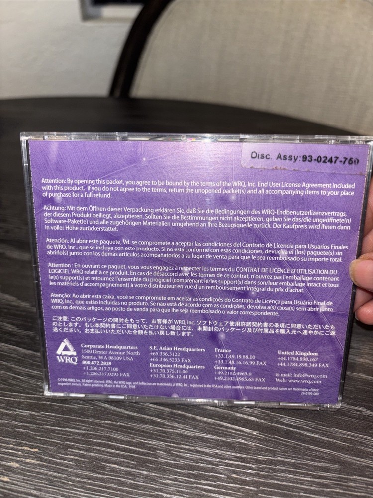 WRQ Reflection Standard for Windows NT 4.0 95 98