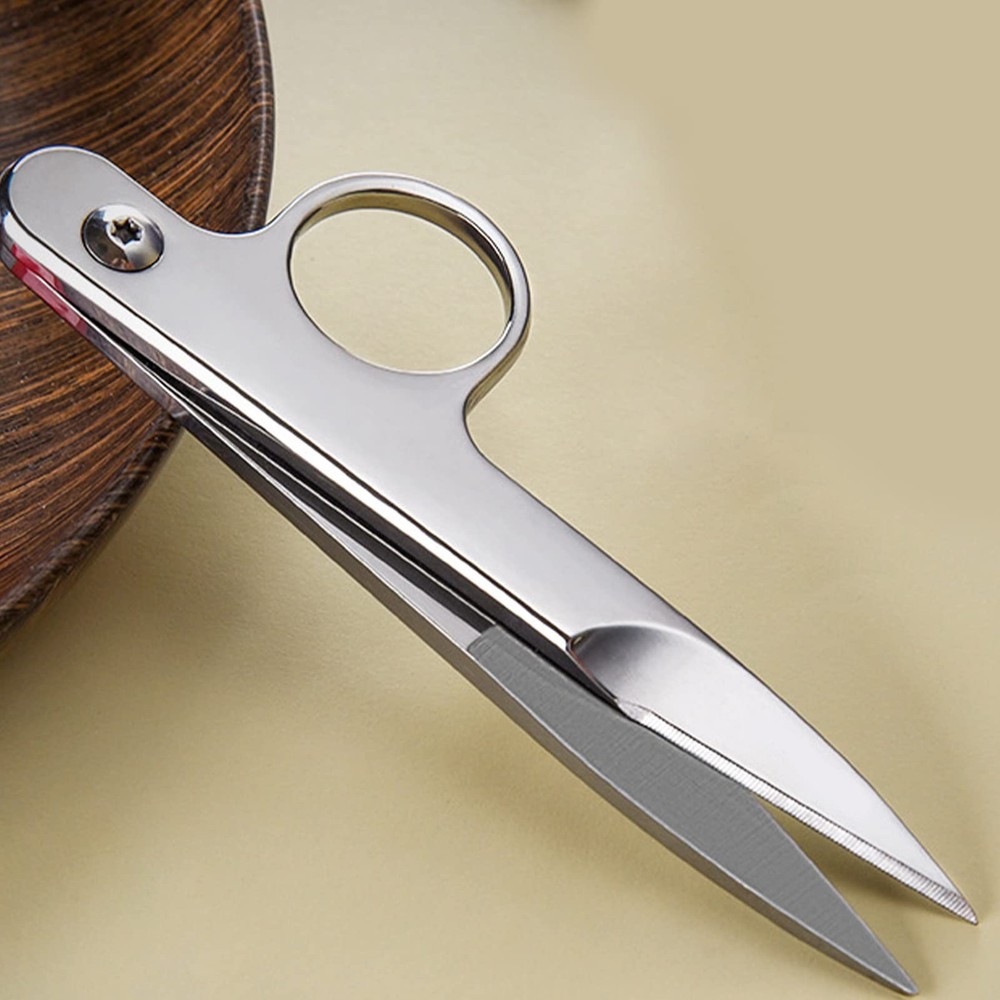 Newness Thread Snips Sewing Snips With Protective Plastic Sleeve Mini Scissors