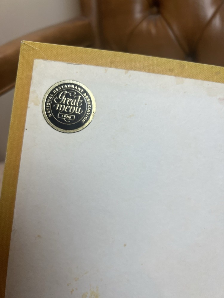 1994 McGuffey's Eclectic Eatery Restaurant Menu