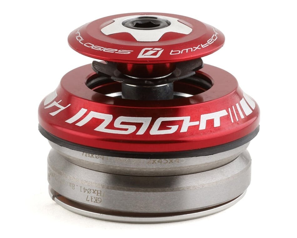 INSIGHT BMX INTEGRATED HEADSET 1" 1/8th - RED