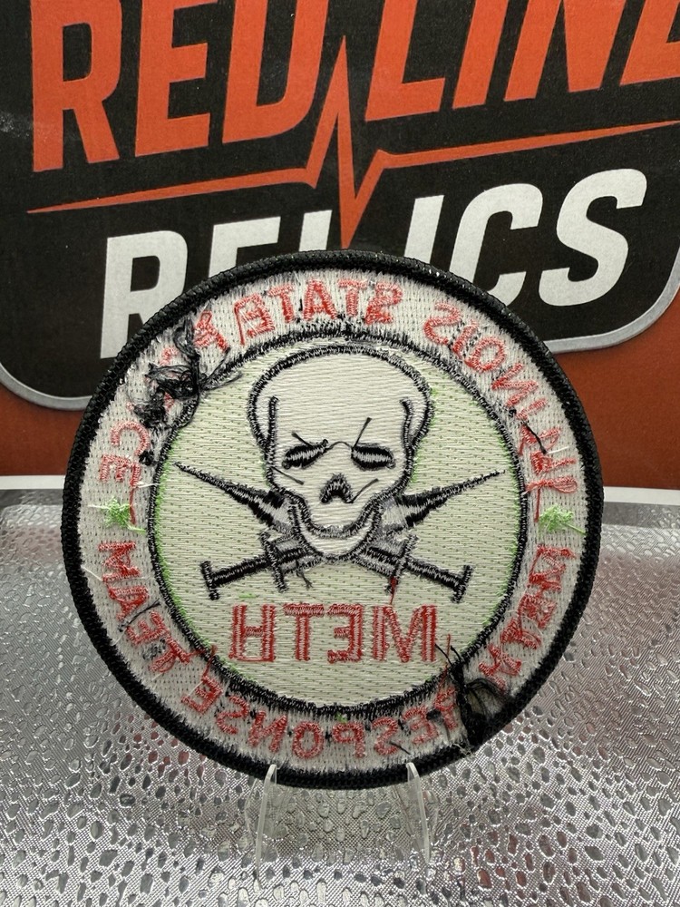 Illinois State police Meth Response Team Collectible Patch