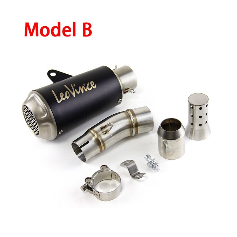 For Kawasaki Ninja 400 Ninja 500 Z400 Z500 Exhaust Tips Mid Pipe Slip On Muffler