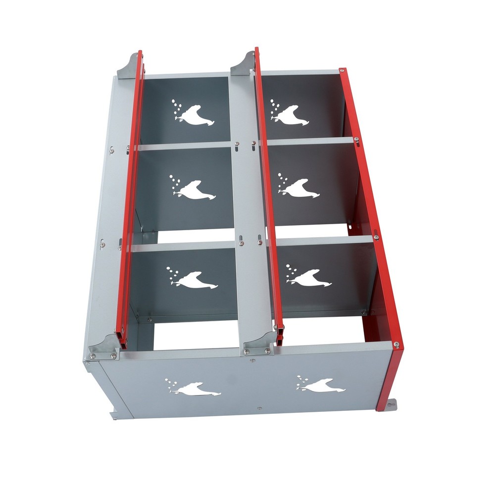 Durable Nesting Box Chicken Laying Boxes 6 Compartment Nesting Boxes For Chicken