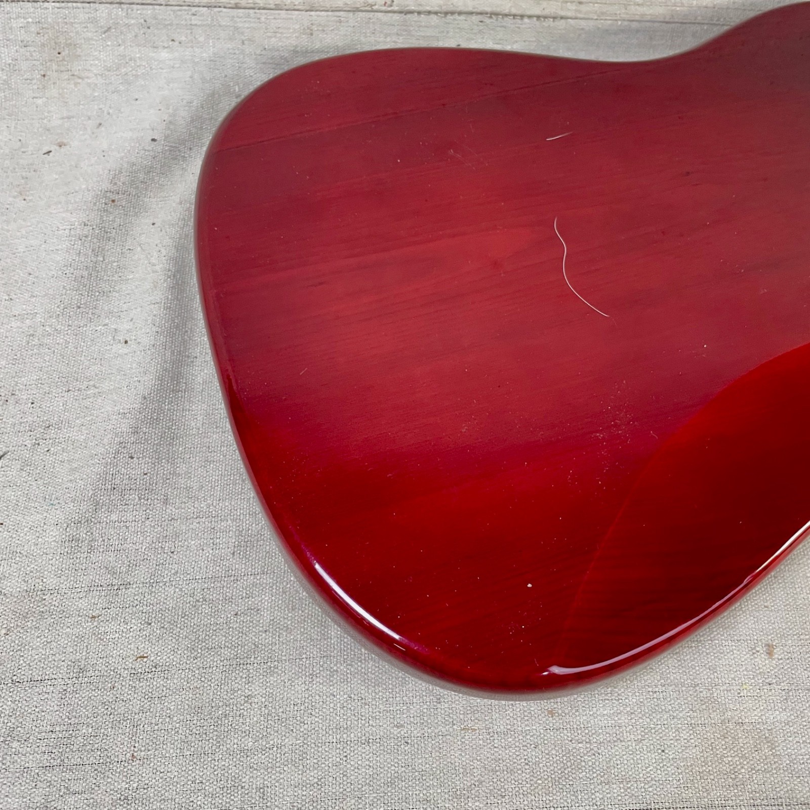 Super Stratocaster Body Cherry Sunburst Guitar Hardtail