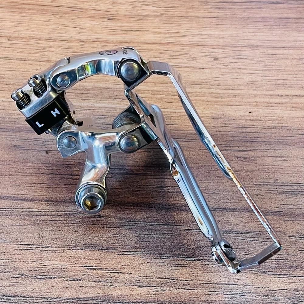 Sachs Quarz Top RARE REVERSE PULL Front Derailleur Braze On 