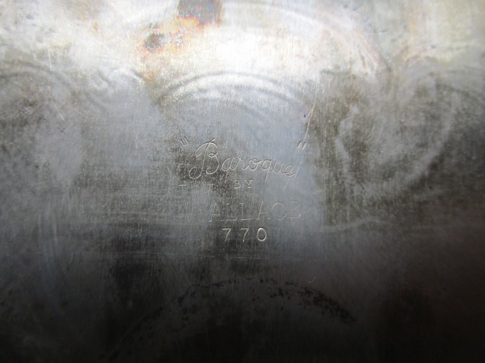 Baroque by Wallace 770 Silverplate Tray