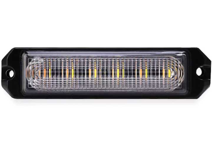 Arc Lighting BB6110B 4" BUILTBRIGHT Work Bar Strobe 4 Slim LED Light Amber/White
