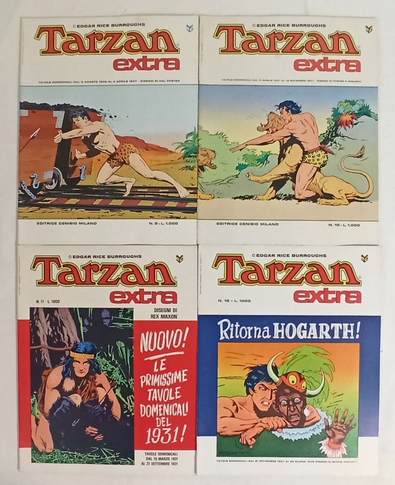 TARZAN EXTRA No.1/15 Complete Ed. 1974 Cenisio!!!!!!