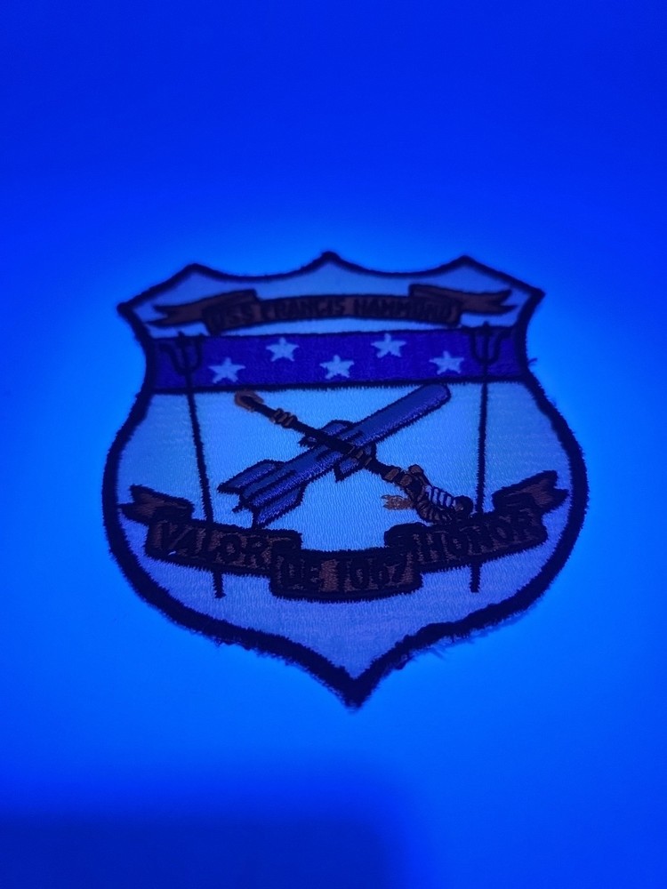 USS Francis Hammond DE-1067 Patch No Glow