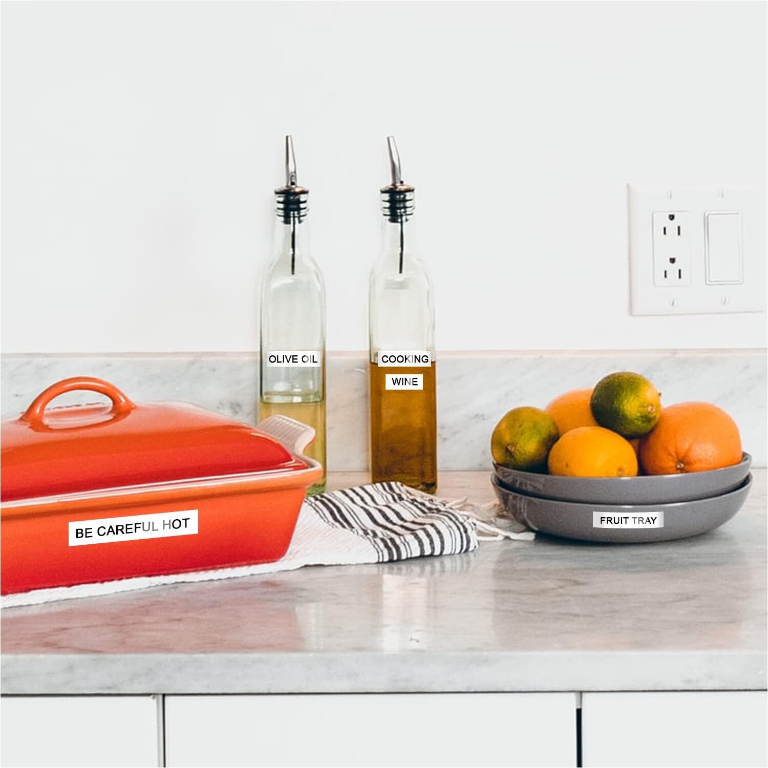 6PK Label Maker Tape 12mm Laminated for Brother P-Touch TZ-231 TZe-231 PT-D210