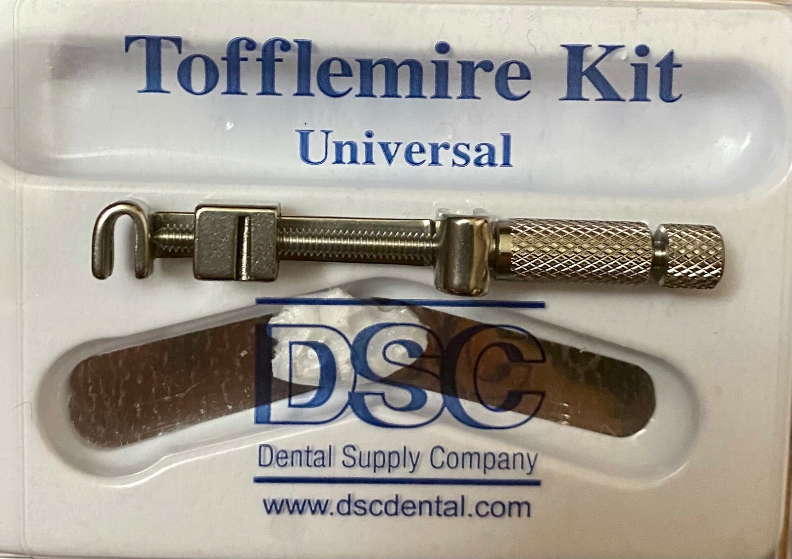 Universal - Tofflemire Retainer Kit w/12 #1 Adult Matrix Bands .0015" Authentic