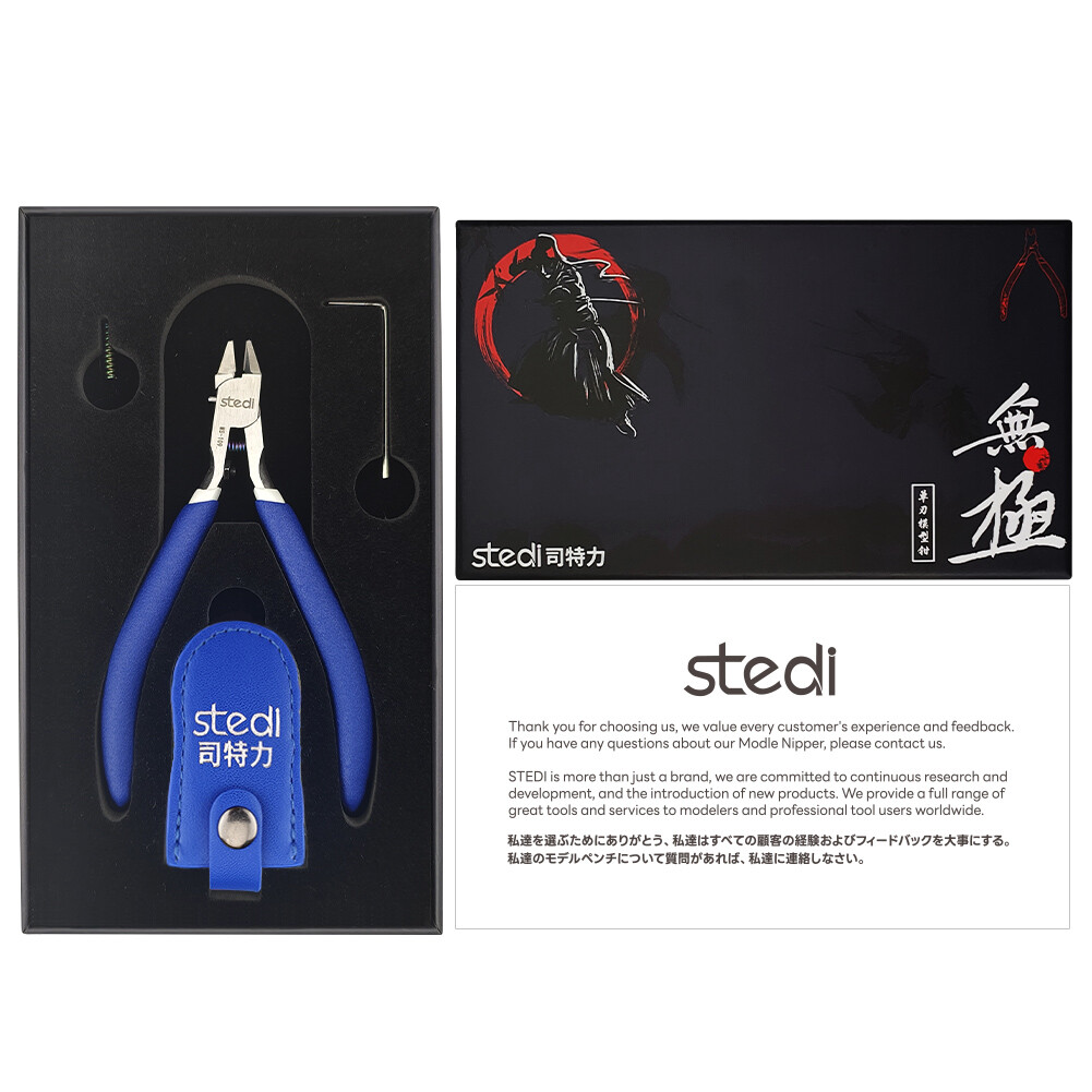 stedi 5-inch Model Nipper, Ultra-thin Single-edge and for Gundam Repairing