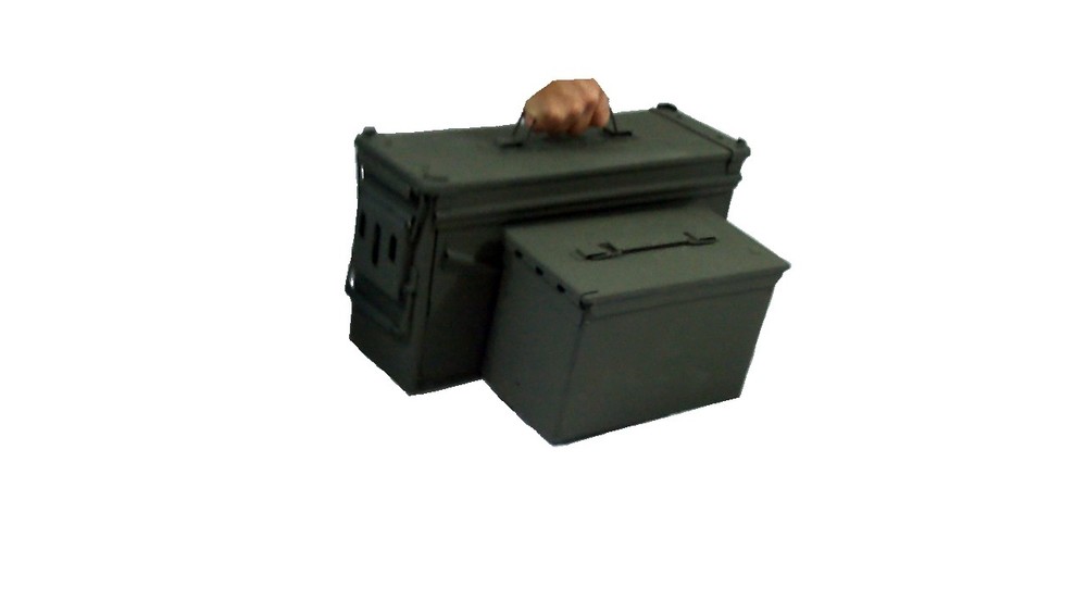 Custom 3 Gun Shooting Box Brass Catcher Combo - BUBCAcom