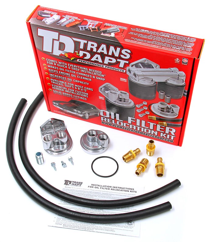 Trans Dapt 1122  OIL FILTER RELOCATION KIT