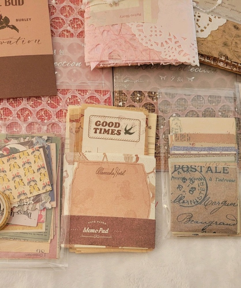 Junk Journal Supplies Multiple items