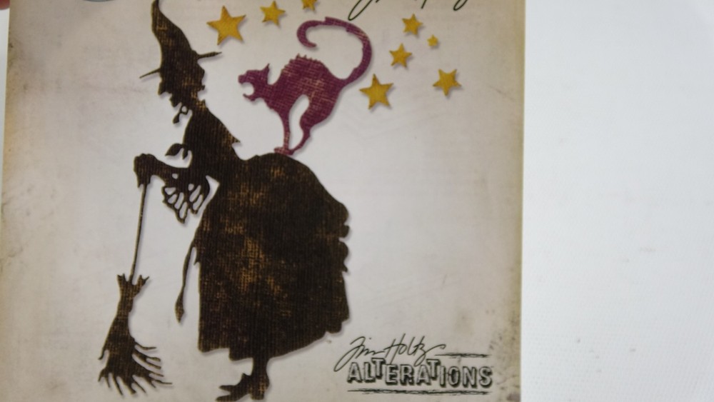 2017 Tim Holtz Sizzix Thinlits Witchcraft Halloween Dies No. 662386