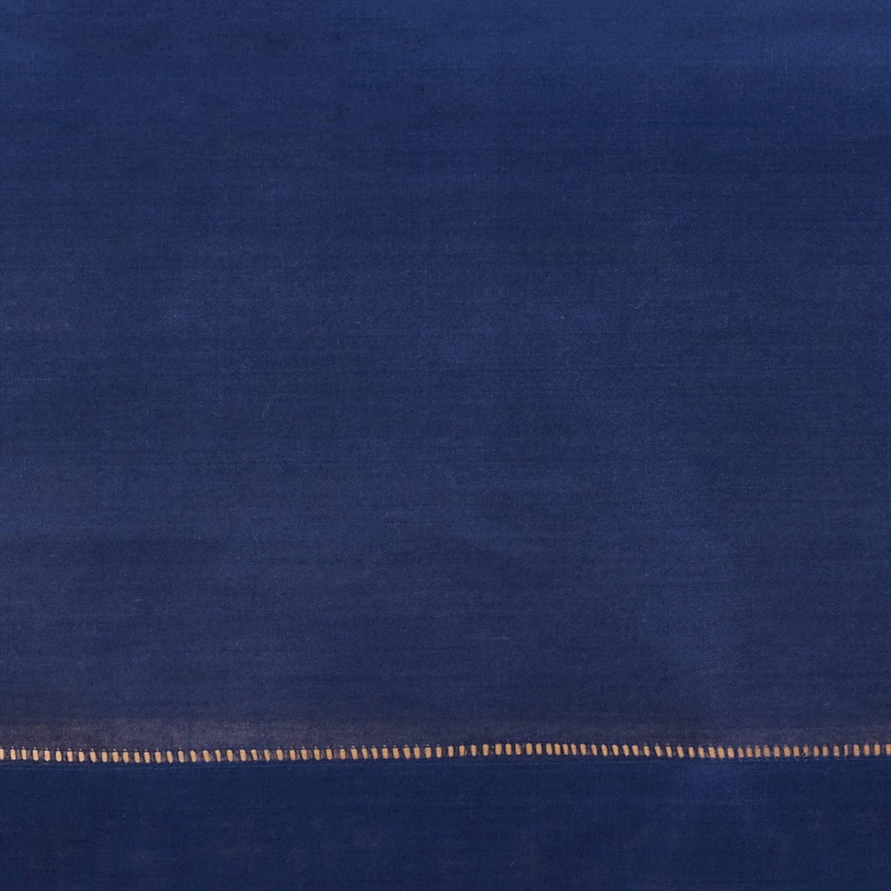Hemstitched Border Tablecloth, Navy Blue, 70"x104"