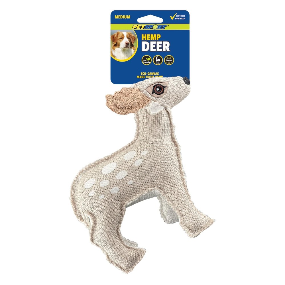 PETSPORT Hemp Deer 10"