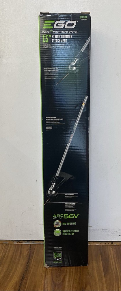 Brand new EGO POWER+ 15” String Trimmer Attachment - STA1500 (Multi-head System)