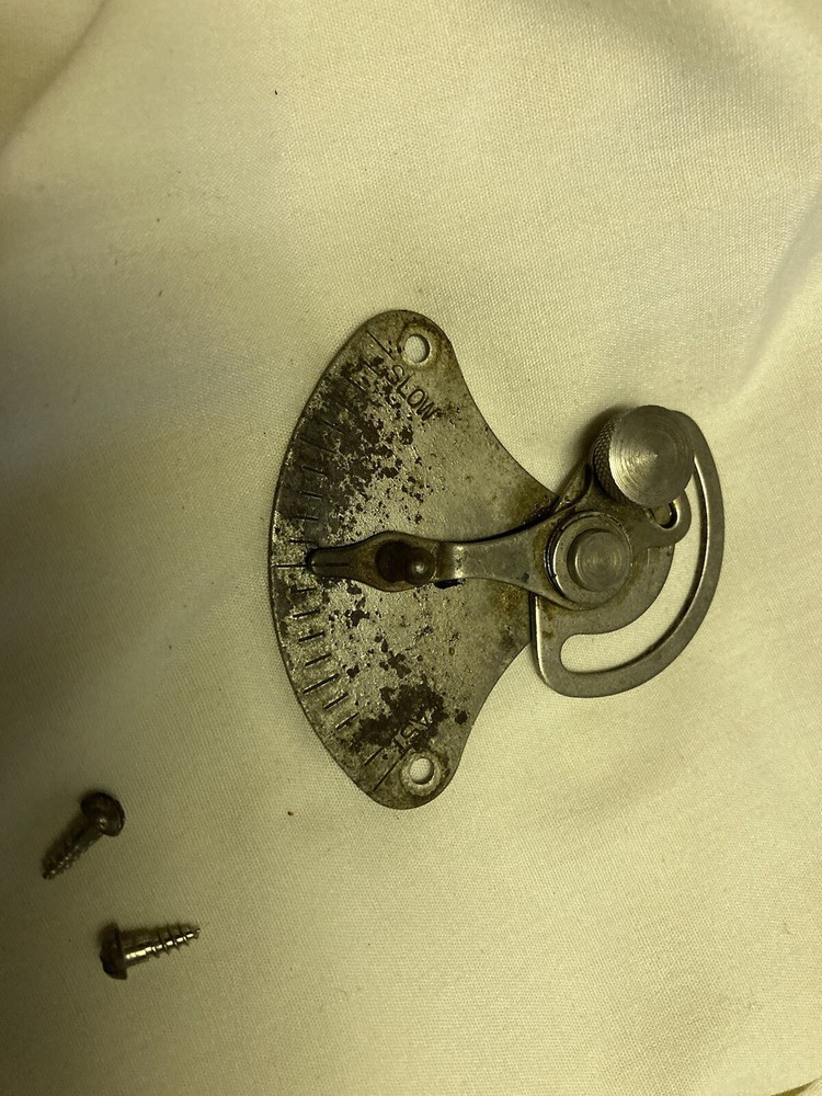 Victrola Talking Machine Turntable Speed Regulator W/screws