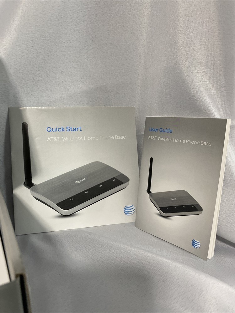 AT&T WF720 Wireless Home Phone Base - Silver