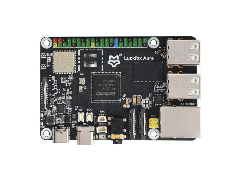 Luckfox Aura High-Performance Linux Development Board Rockchip RV1126B Quad-Core