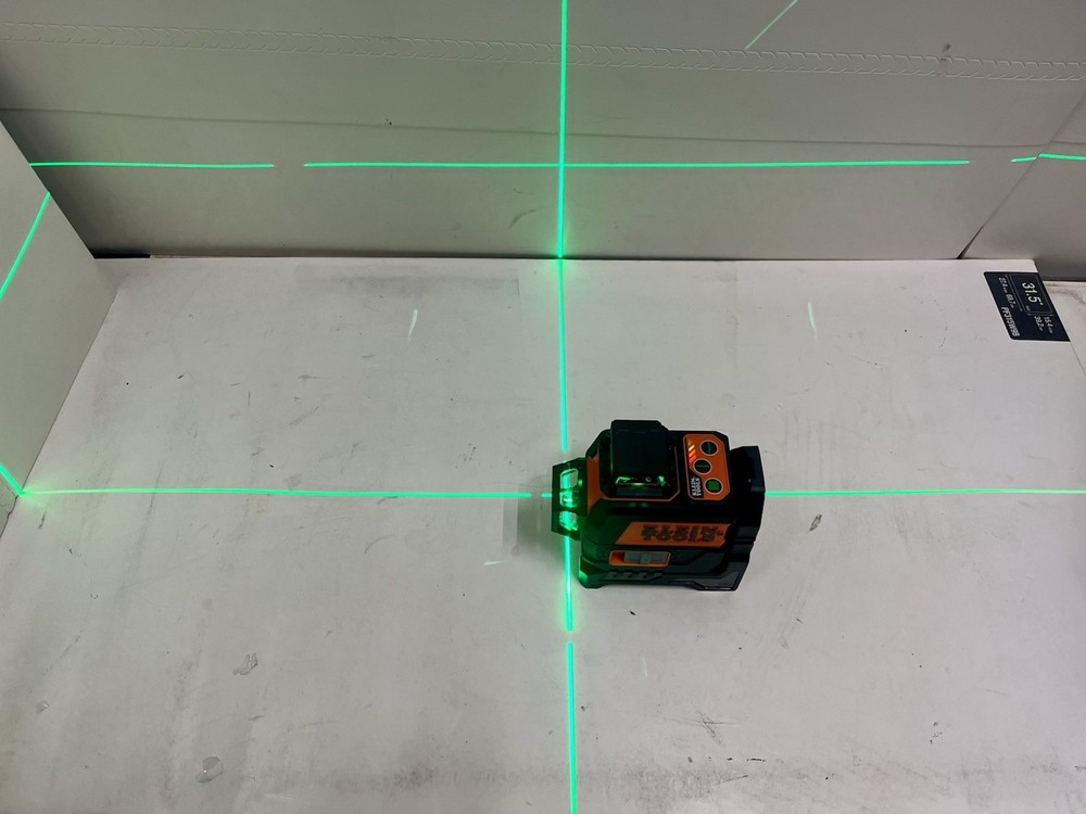 Klein Tools 93CPLG Compact Green Planar Self-Leveling Laser Level, 360-Degree