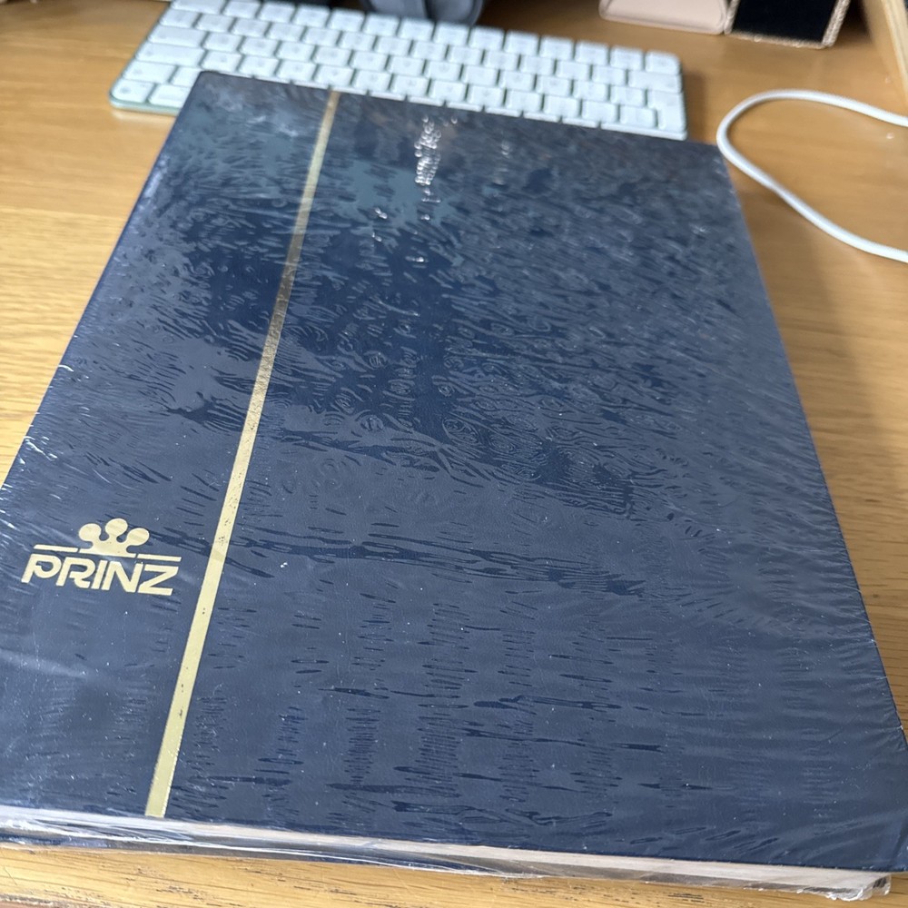 Prinz 16 White Pages Stamp Stockbook still sealed