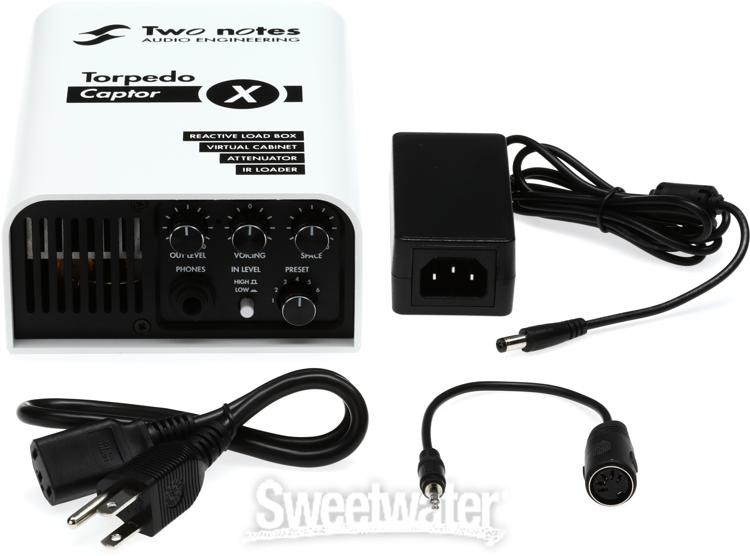 Two Notes Torpedo Captor X Reactive Loadbox DI and Attenuator - 16-ohm