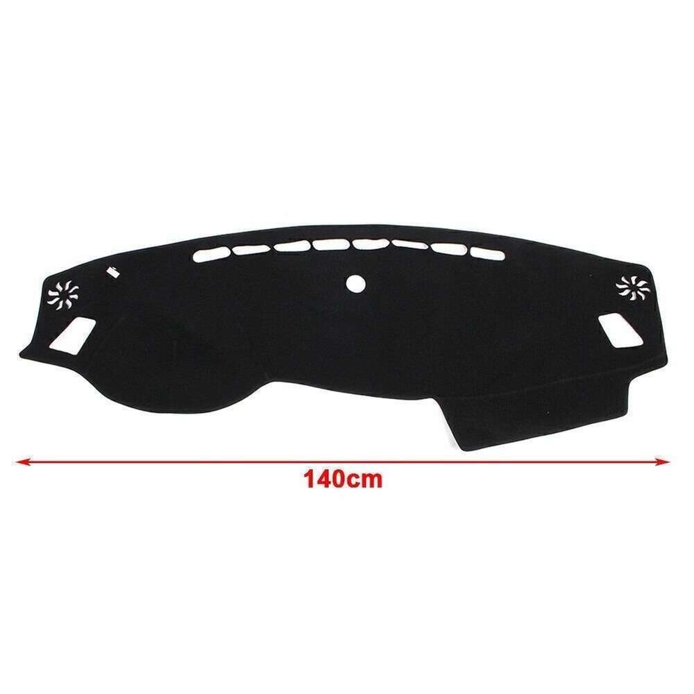 For Kia Optima 2016 2017 2018 Black Dash Mat Dashboard Cover Dashmat Polyester