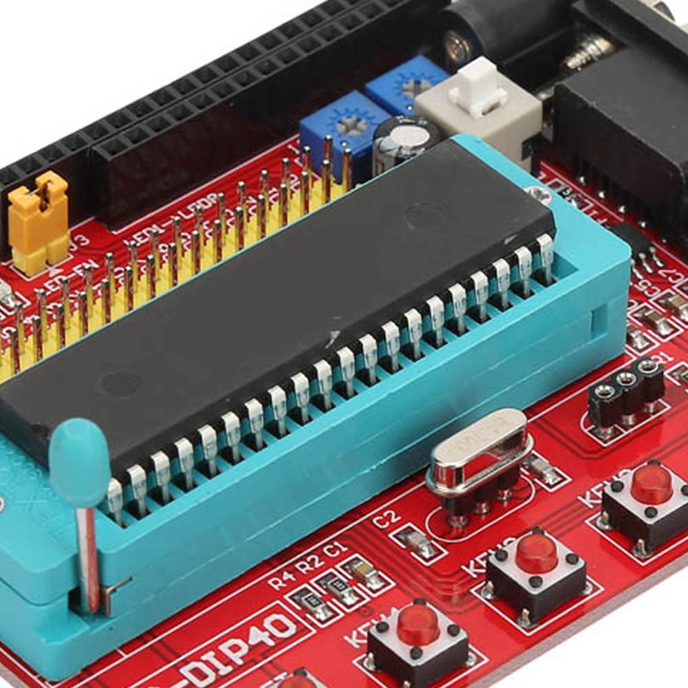 PIC16F877A Microcontroller Learning Board Development Kit with RS232 Interfac...