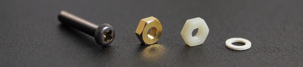 TITANIUM Premium Cartridge Headshell Mounting Screws M2.6 Hardware Set turntable