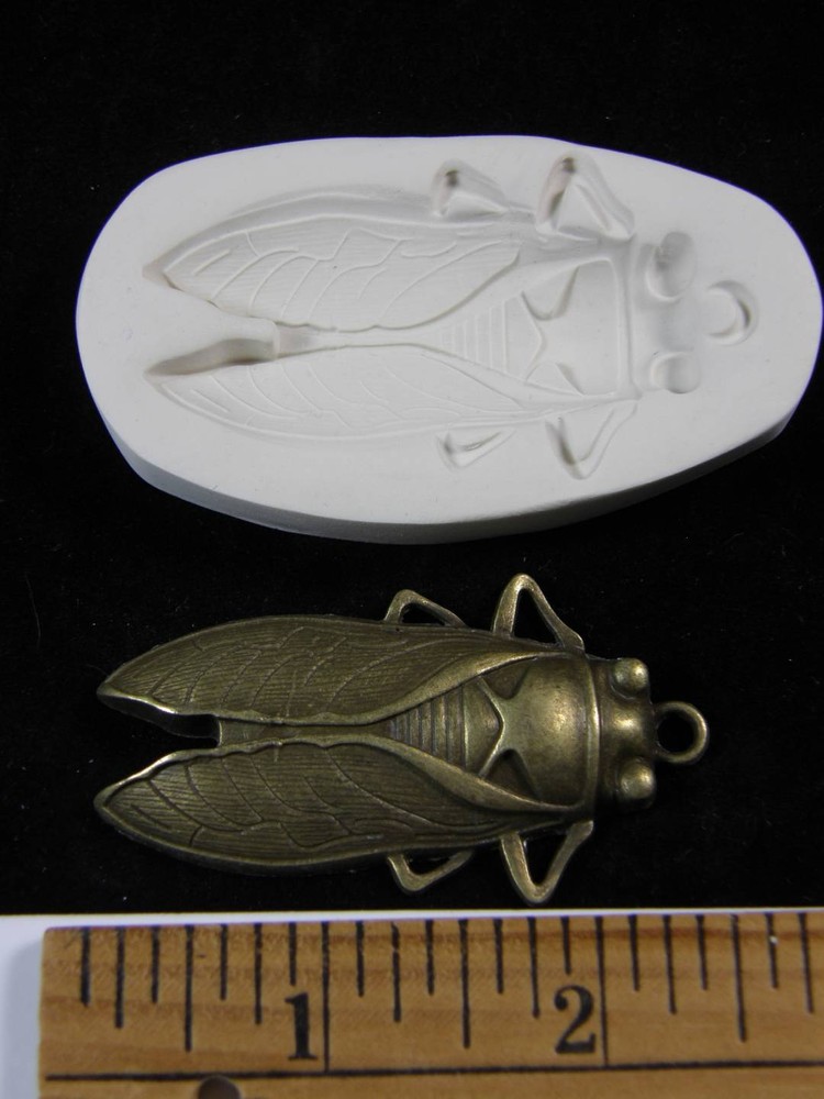 Cicada Polymer Clay Mold (#MD1350)