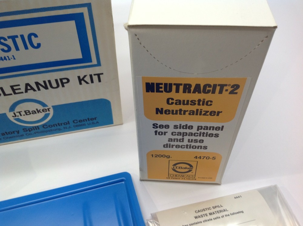 J.T. Baker 4441-1 Caustic Spill Clean-Up Kit
