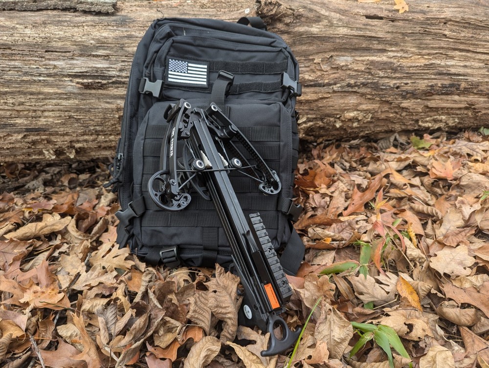 125lbs MINI STRIKER PISTOL CROSSBOW WITH 5 RED DOT SIGHT